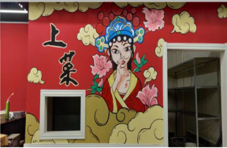 上饶墙体彩绘的发展和应用